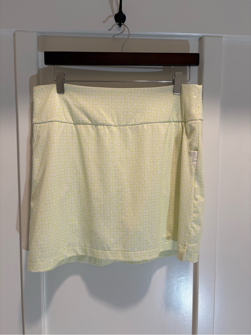 Adidas Golf Skort with Subtle Geometric Pattern